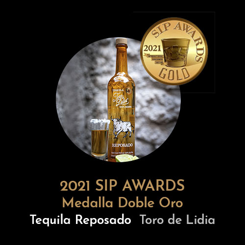 premios-tequila-toro-de-lidia_0001_2021 SIP AWARDS Medalla de Oro Toro de Lidia Tequila Reposado